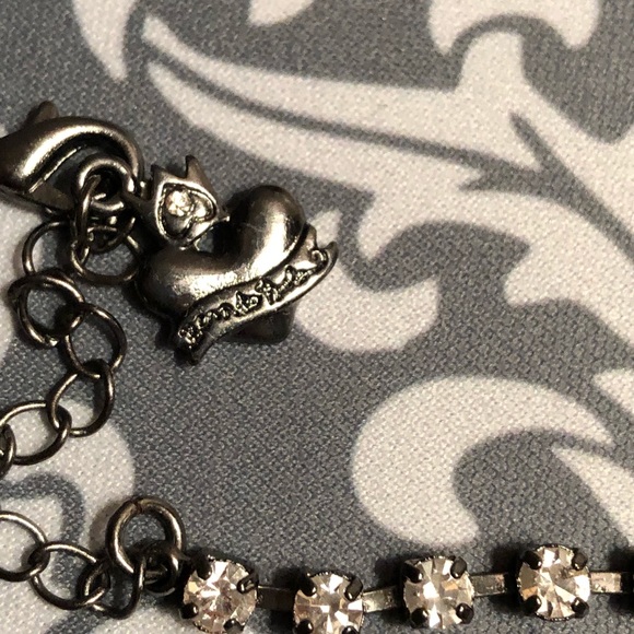 multicolored statement gem necklace - Picture 2 of 2